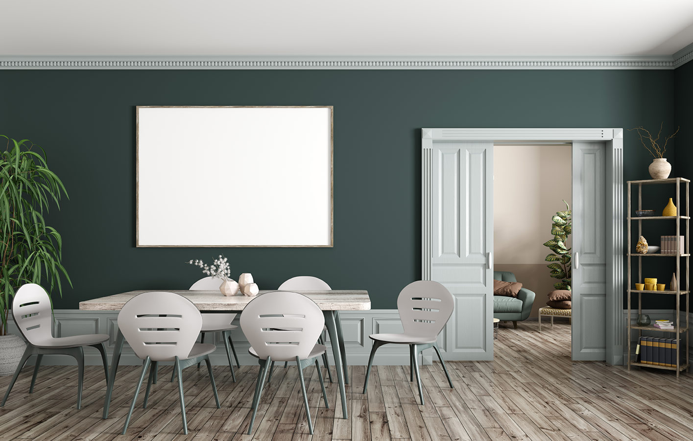 Schiebetüren von ELG Holz Großenhain Schiebetüren und Esszimmer im modernen Esszimmer